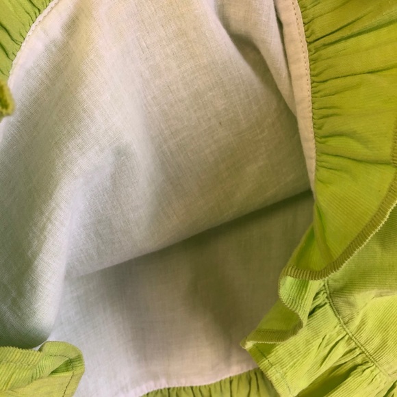 Smockadot Girl’s 2 Piece Lime Green Outfit - Sz 8 - Picture 11 of 13